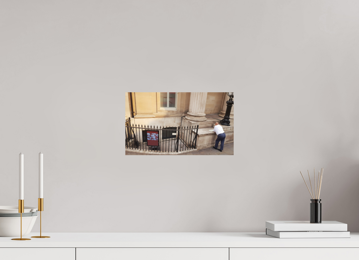 34,4 x 20 cm, Photo Print On Fuji Crystal DP II London Street