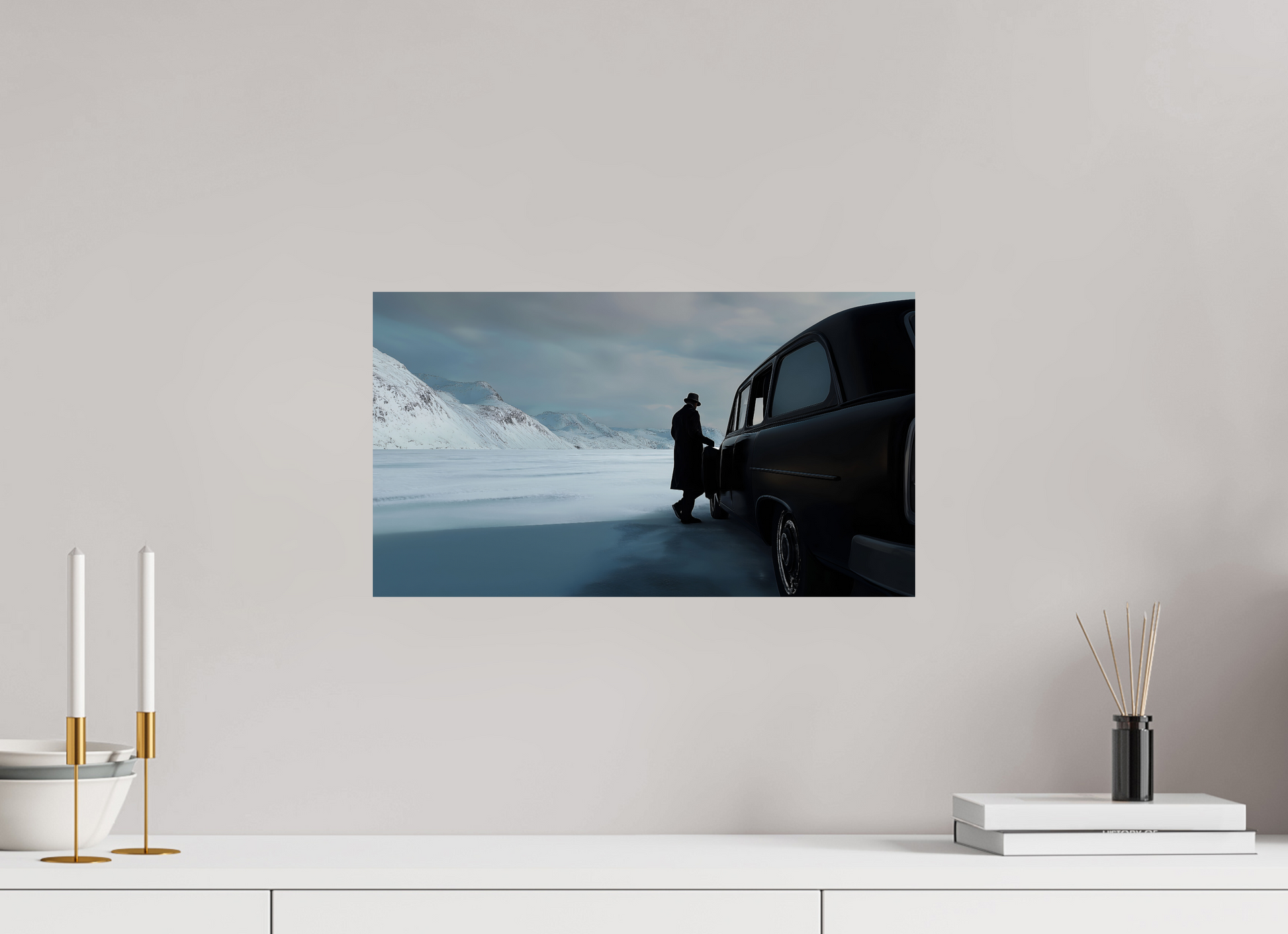 48 x 27 cm, Photo Print On Fuji Crystal DP II Fine Art AI photography