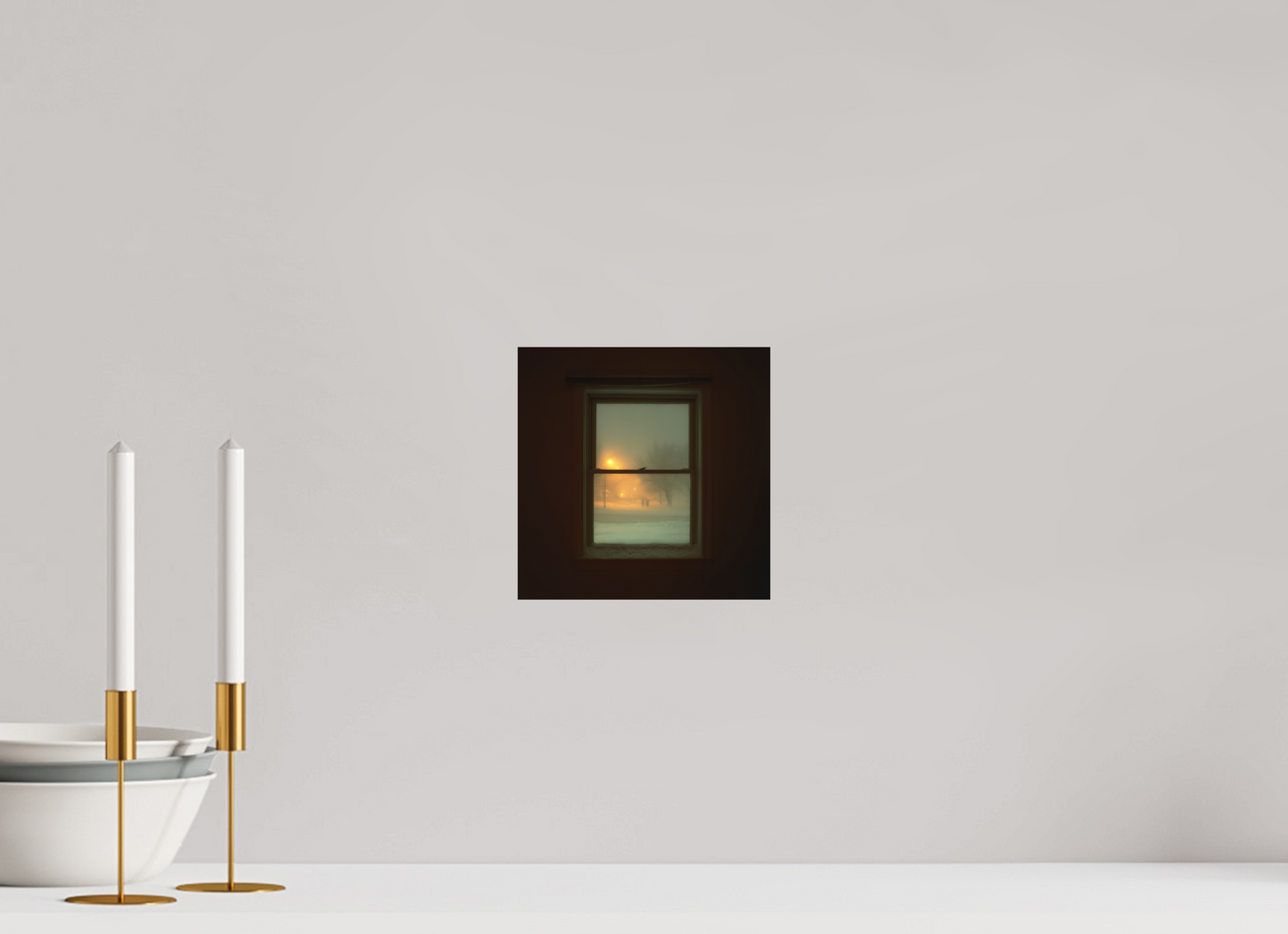 20 x 20 cm, Photo Print On Fuji Crystal DP II Staying in