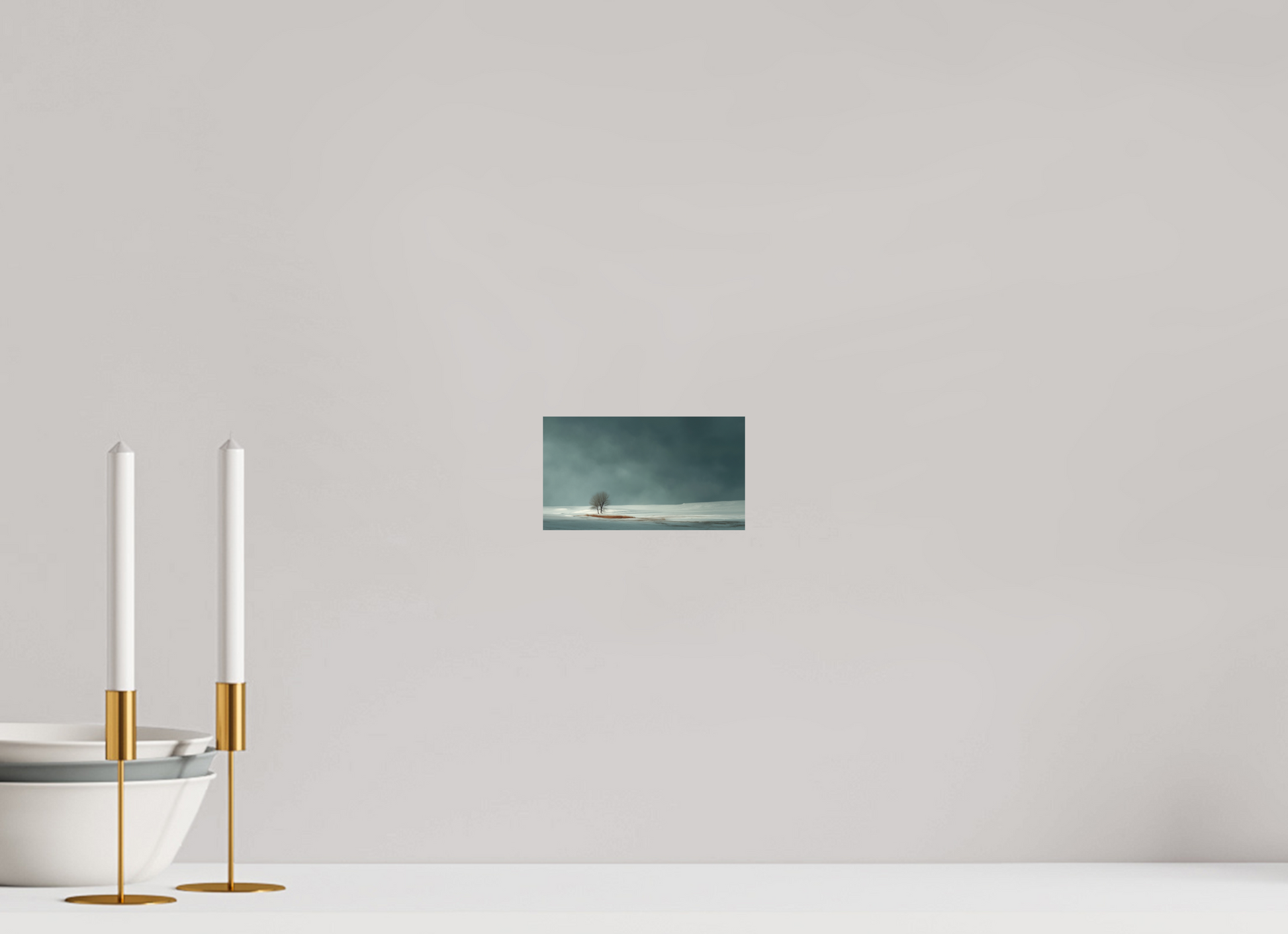 16 x 9 cm, Photo Print On Fuji Crystal DP II Snow in My Soul #2 - Fine Art Photograph