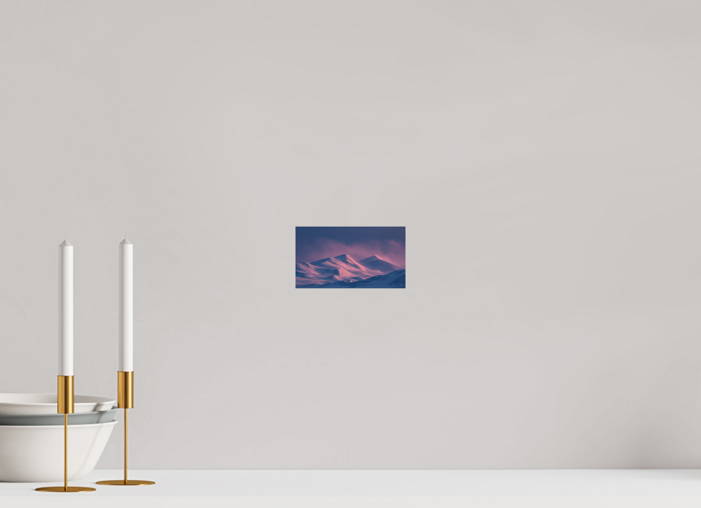 16 x 9 cm, Photo Print On Fuji Crystal DP II Snow in My Soul #3 - Fine Art Photograph