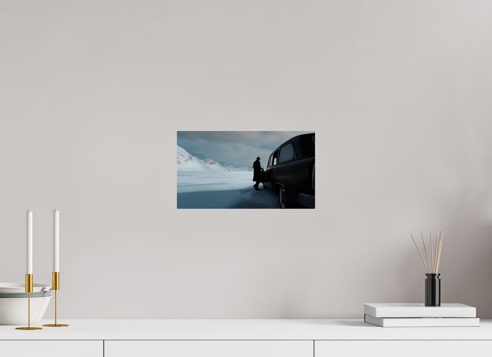 32 x 18 cm, Photo Print On Fuji Crystal DP II Fine Art AI photography